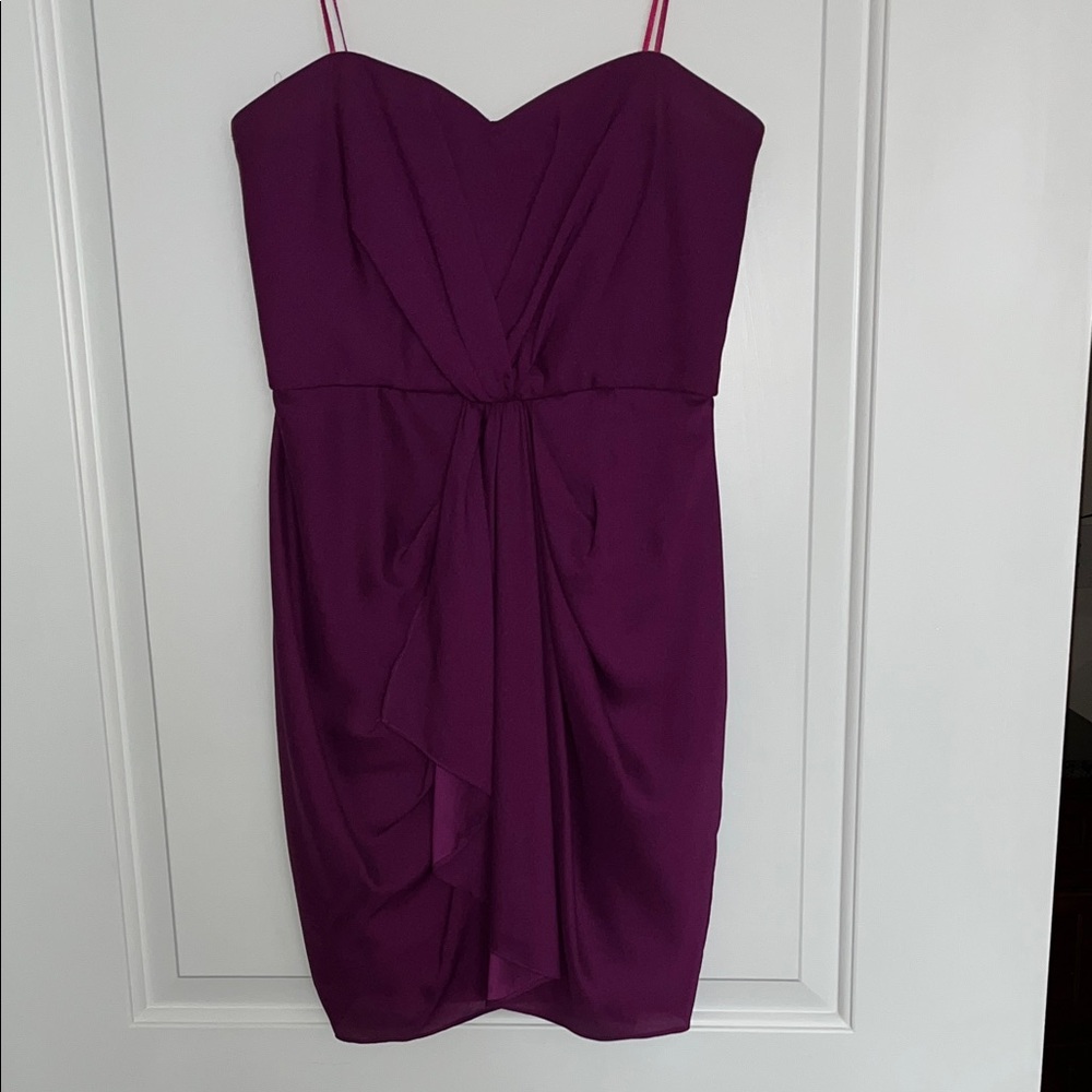 Elegant Purple Women's Dress